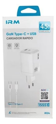Cargador IRM  45w