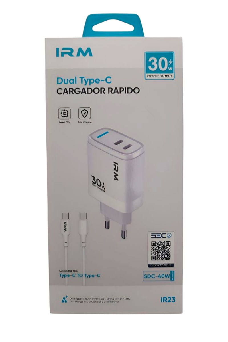 Cargador IRM Carga Rápida 0