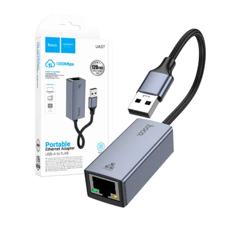 Adaptador Ethernet USB-A Hoco2