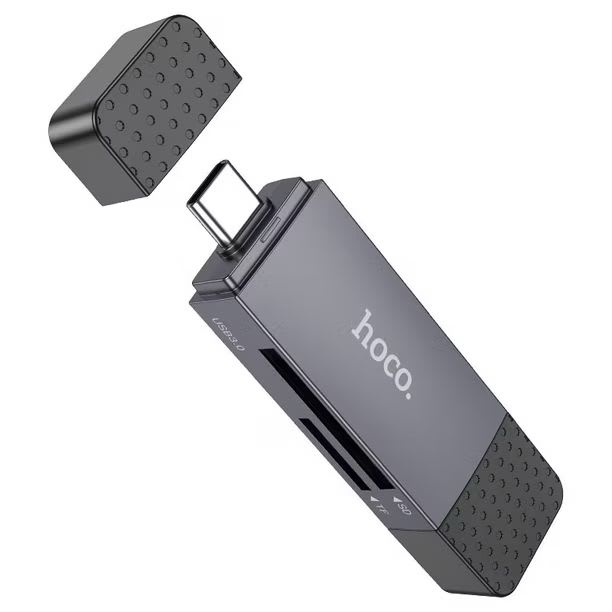 Lector de Tarjeta micro SD y SSD Hoco 2 en 12