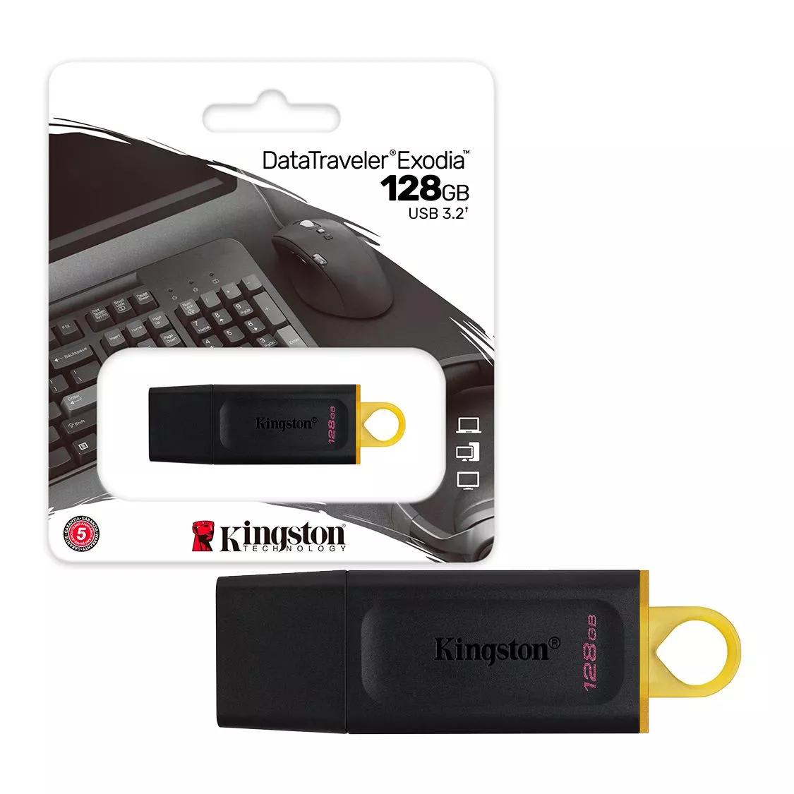 Pendrive Kingston USB 3.2 128GB DataTraveler Exodia 100MB/s4