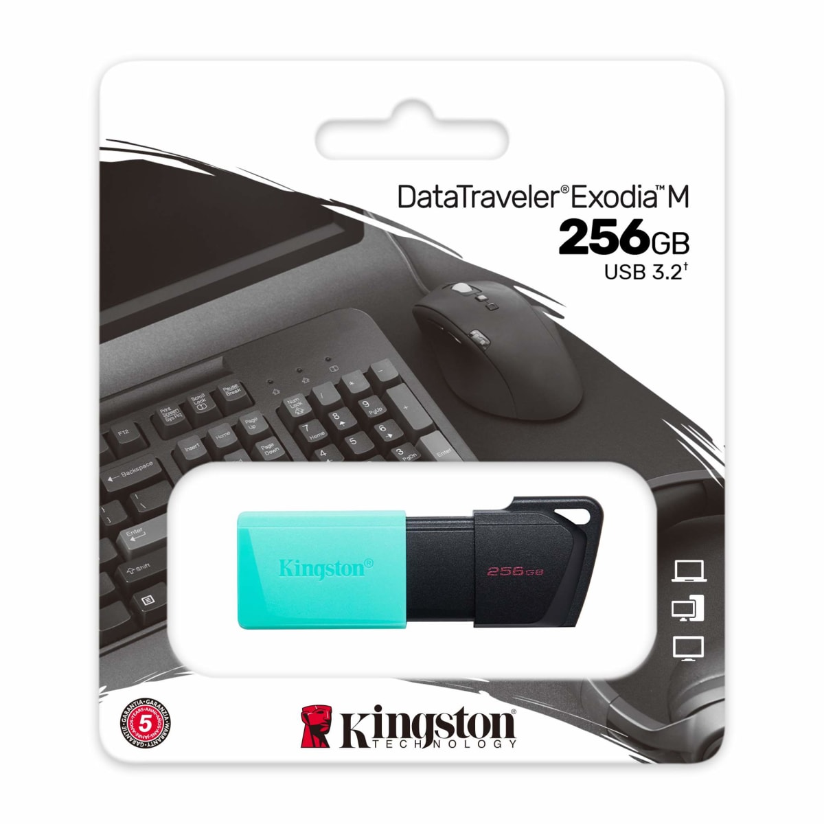Pendrive Kingston USB 3.2 256GB Exodia M3