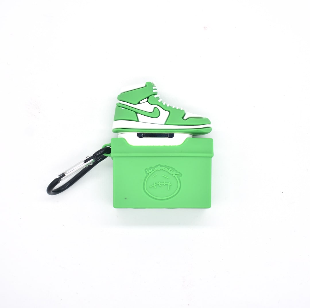 Carcasa para Airpods NIKE Verde2