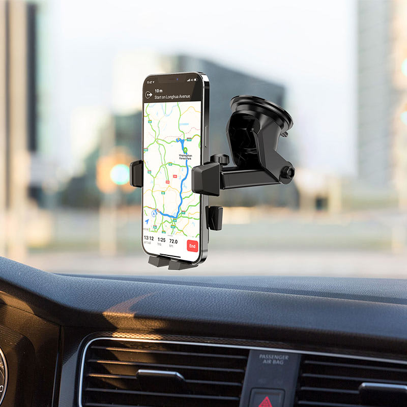 Soporte de Auto para Celular - Ajustable Ventosa / Brazo Hoco Ca832