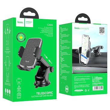 Soporte para Auto Hoco CA95 Polaris telescopic negro6