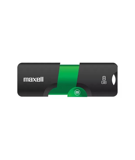 PENDRIVE MAXELL FLIX 8GB 2.0, VERDE, DISEÑO LISO2