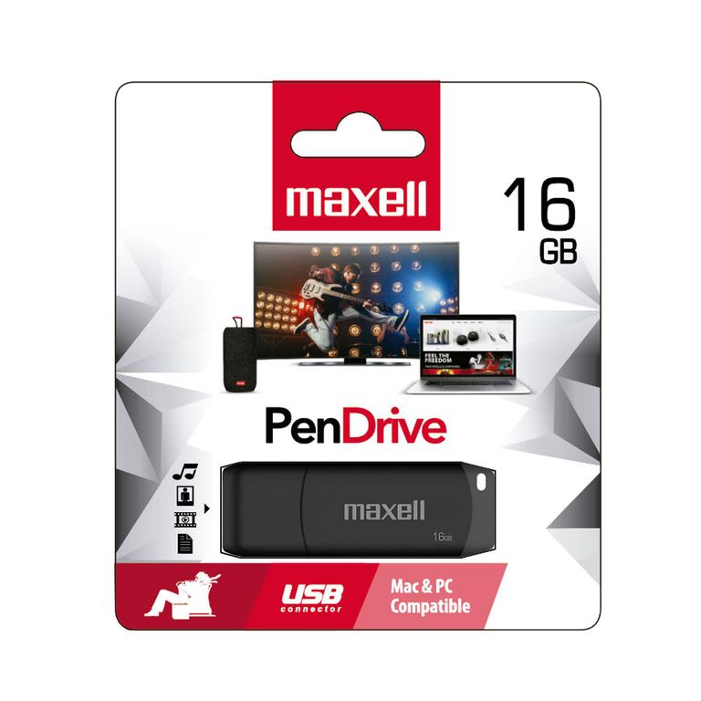 Memoria USB Pendrive Maxell 16GB 2.03