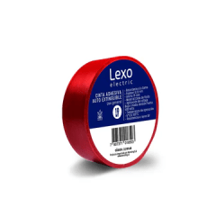 Huincha aisladora Lexo 10M roja