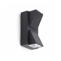 Aplique rectangular 2 luces  Exterior 6W
