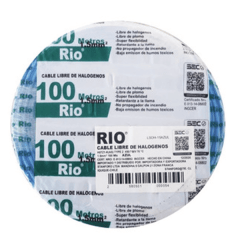 Rollo cable EVA 2,5mm Azul