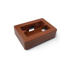 Caja chuqui PVC color madera
