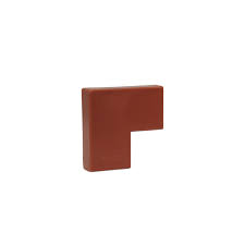 Curva 90º plana 20x10mm color madera