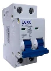 Interruptor Automatico 2P curva C 6KA