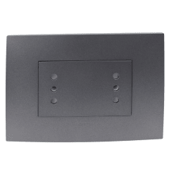 Enchufe Duplex 10A negro stanford