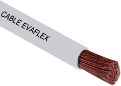 Metro Cable EVA 2,5mm Blanco