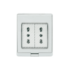 Hidrobox Enchufe doble 10.16A
