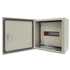 Gabinete Metálico 1 Puerta 300X300X200mm Con Chasis