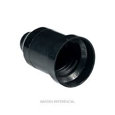 Portalámpara volante negro E27