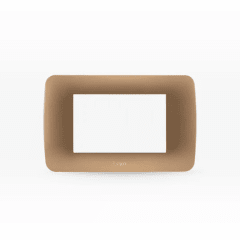 Placa 3 modulo titanio lexo