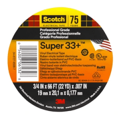 Huincha 3M super 33 negra