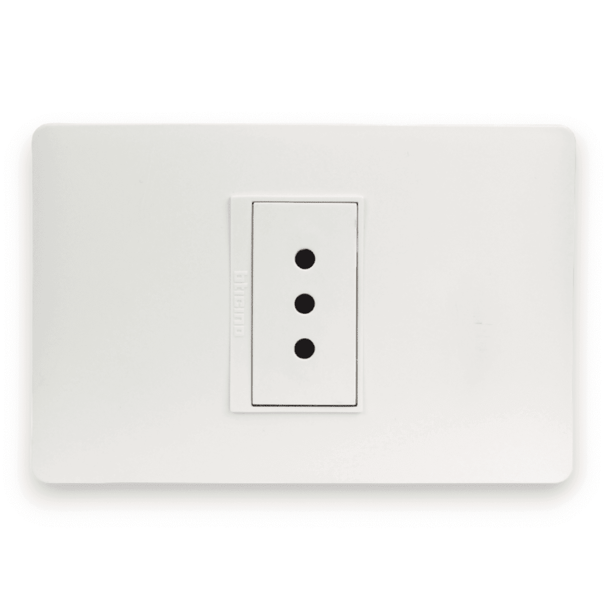 Enchufe Bticino Luzica emb bco simple 10A1