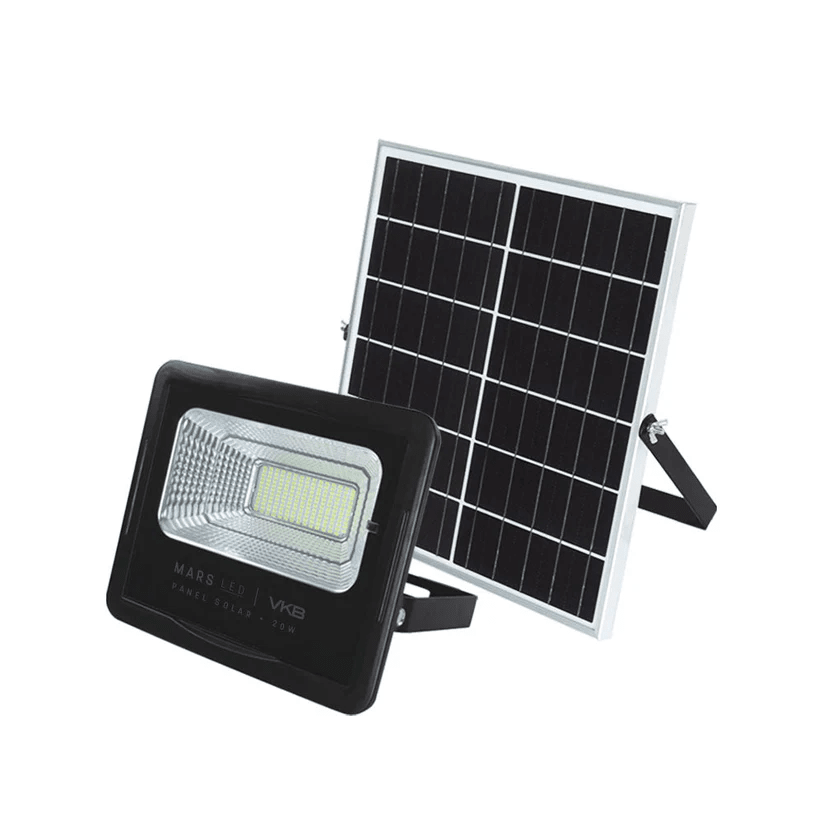 Proyector solar LED VKB con panel1