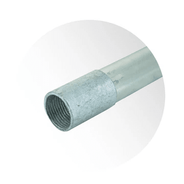 Tubo EMT galvanizado con hilo 32mm1