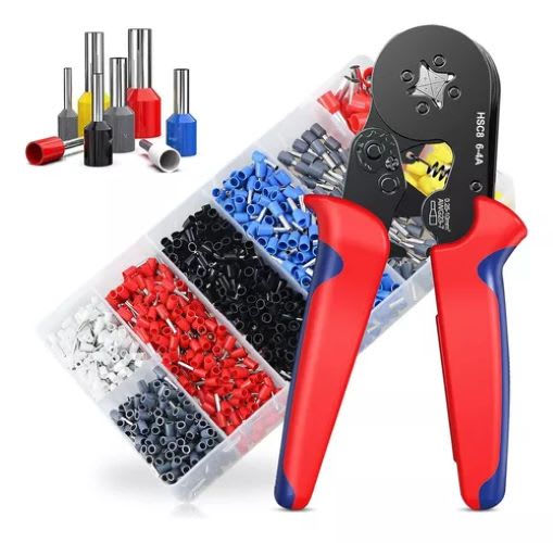 Ferrulera con 1200 Terminales cable1