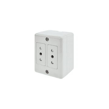 Enchufe Sob doble 10A1
