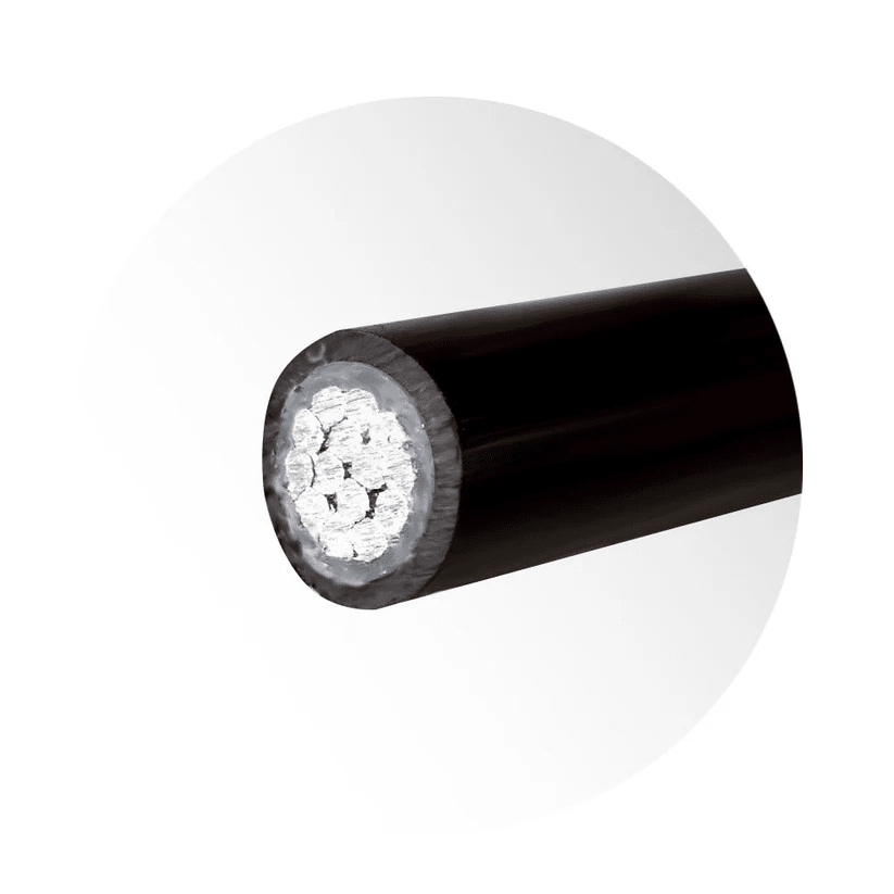 Cable aluminio subterráneo  1X25 mm aislado XLPE1