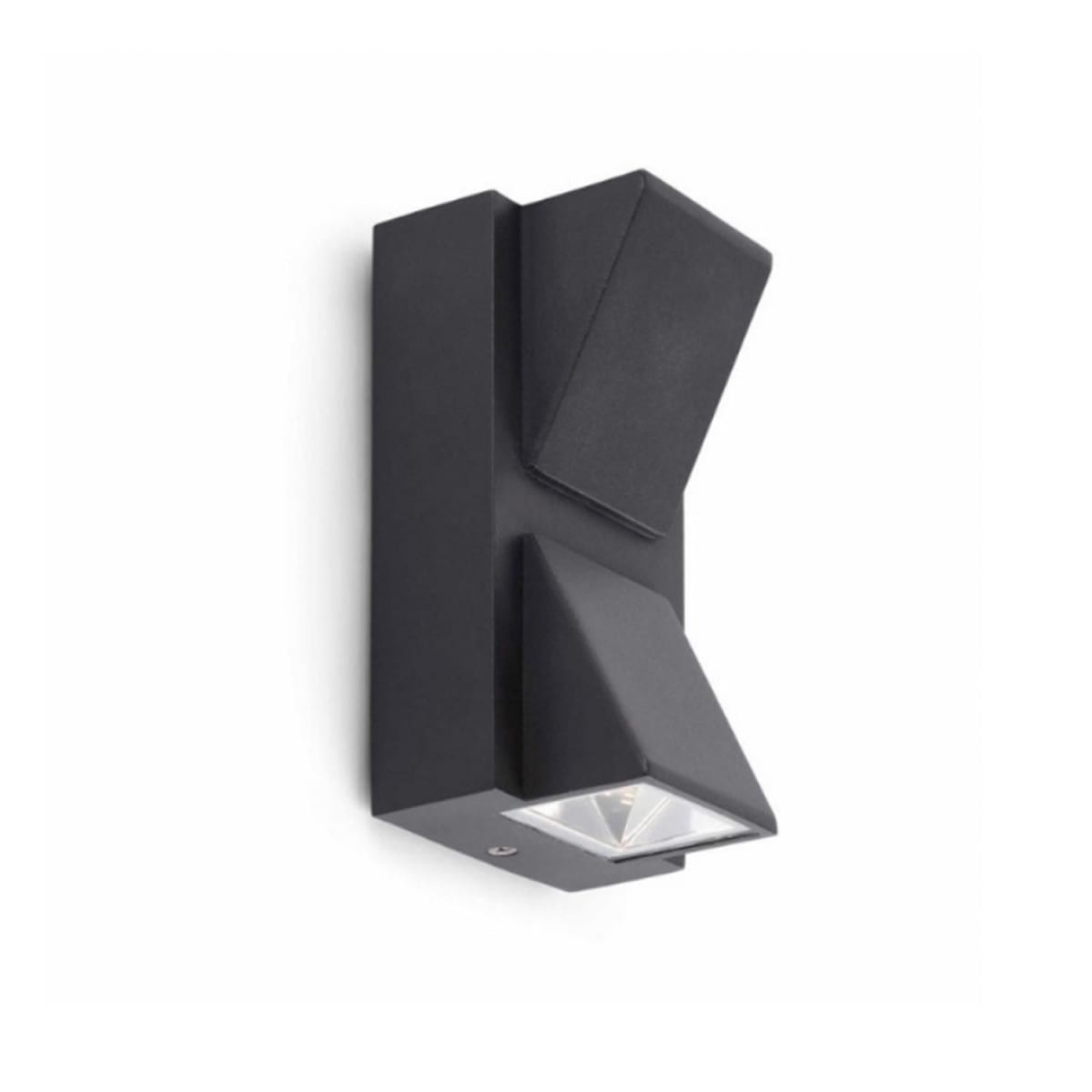 Aplique rectangular 2 luces  Exterior 6W1