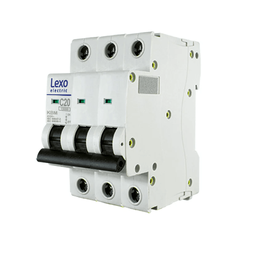 Interruptor Automatico 3P curva C 6KA1