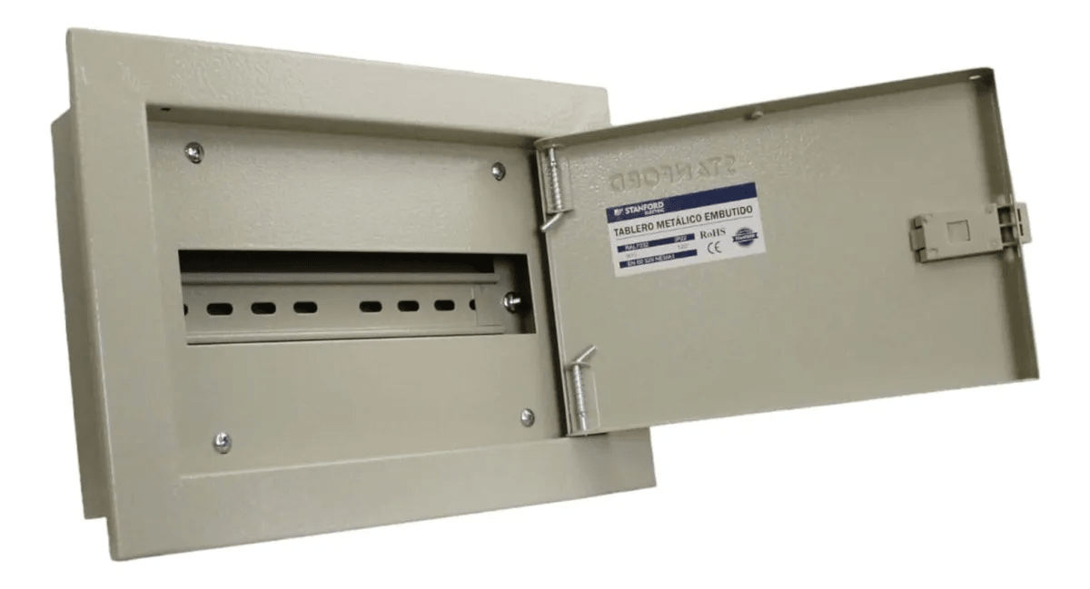 Tablero embutido Metalico de 12 modulos1