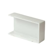 Tapa final blanca 20x102