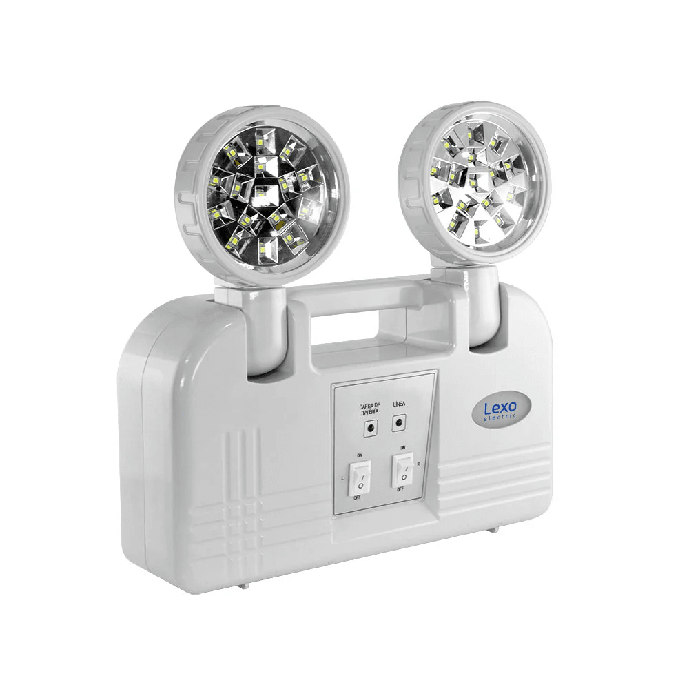 Equipo emergencia led 2x1,5W Con manilla1