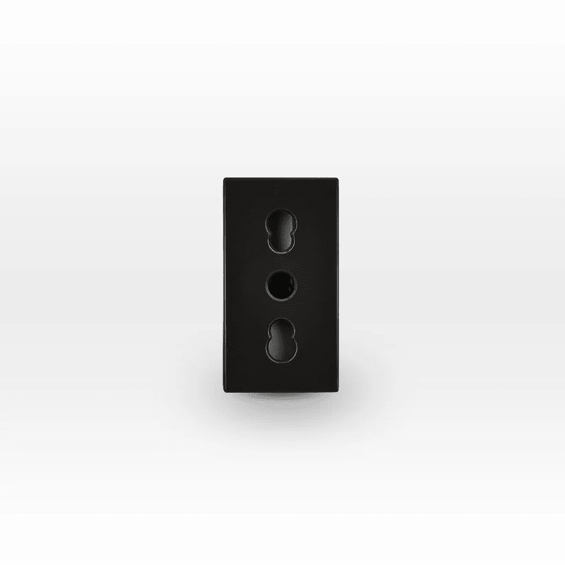 Modulo ench 10/16A café lexo1