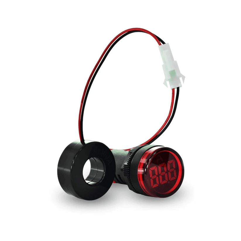 Luz piloto con Amperímetro 60-500V1