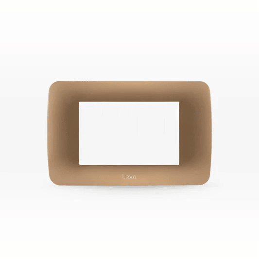 Placa 3 modulo titanio lexo1