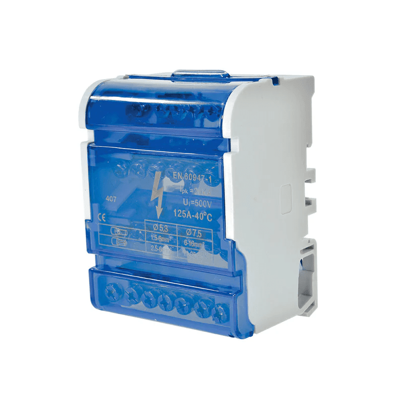 Repartidor Tetrapolar MGC. 11 conex. 125A1