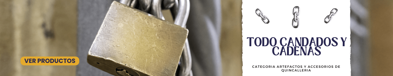 CANDADOS Y CADENAS (COLECCION TEMPORAL)