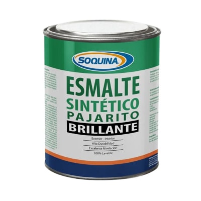 1/4 galón esmalte sintético pajarito1