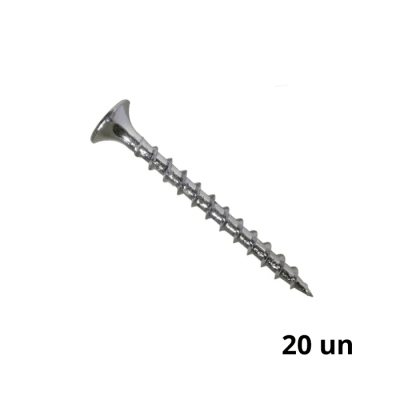 Cabeza trompeta punta fina #8 x 2