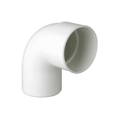 Codo agua lluvia blanco1