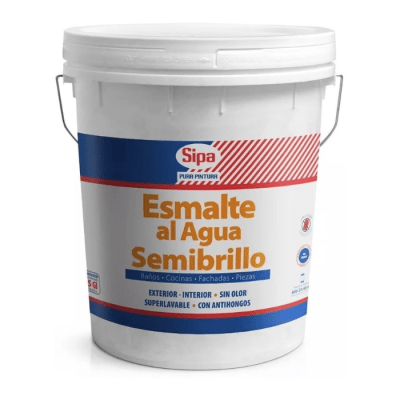 Tineta esmalte al agua semibrillo sipa1