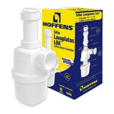 Sifón lavaplatos 1 1/2´2