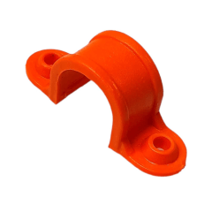 Abrazadera conduit pvc