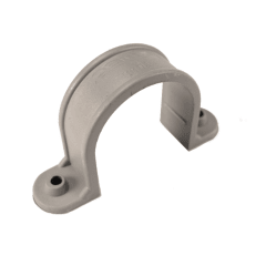 Abrazadera omega PVC sanitario