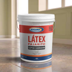 Tineta látex supercubridor pajarito