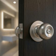 Cerradura cilindrica baño