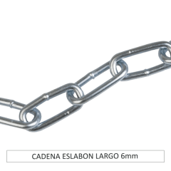Cadena eslabon largo